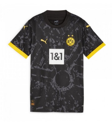 Borussia Dortmund Replica Away Stadium Shirt for Women 2023-24 Short Sleeve
